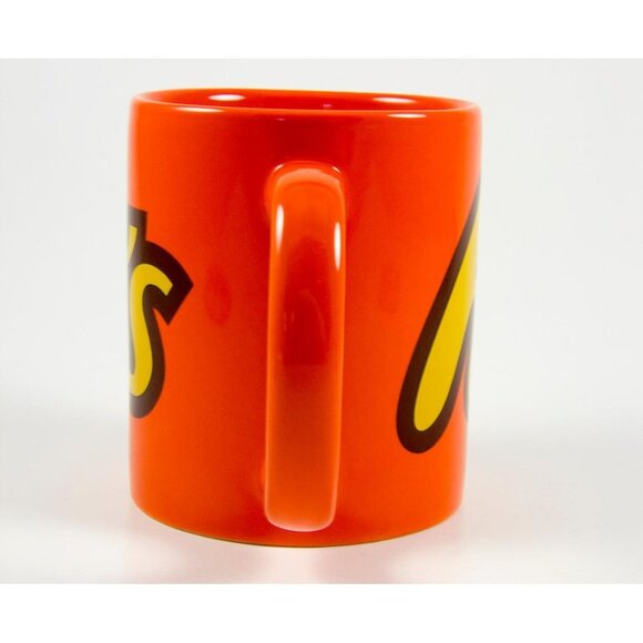 Galerie Reese's Peanut Butter Cup Coffee Mug Orange 10oz - Picture 4 of 6